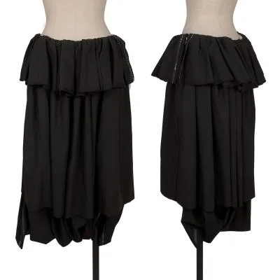 COMME des GARCONS Layered Gather Drooped Crotch Pants