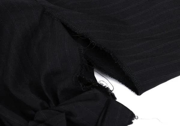 COMME des GARCONS Wool Striped Gather Design Jacket K-157481_009