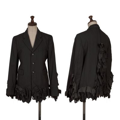 COMME des GARCONS Frill Decoration Stripe Jacket