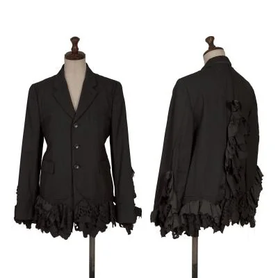 COMME des GARCONS Frill Decoration Stripe Jacket