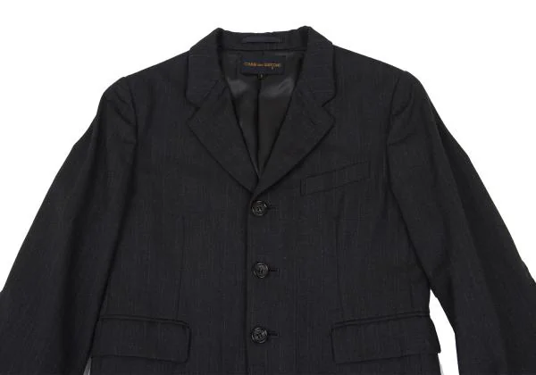 COMME des GARCONS Frill Decoration Stripe Jacket K-157482_003