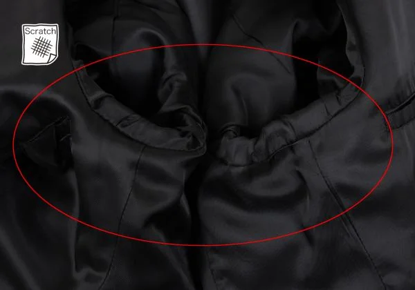 COMME des GARCONS Frill Decoration Stripe Jacket K-157482_016