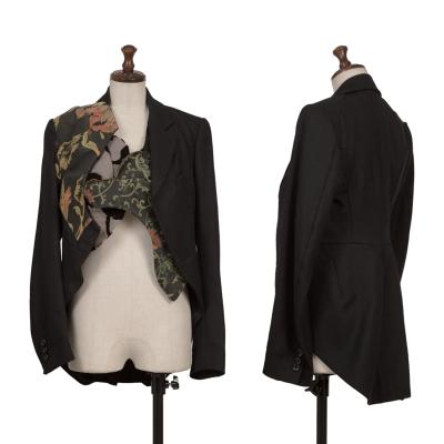 COMME des GARCONS Multi Pattern Switching Wool Jacket