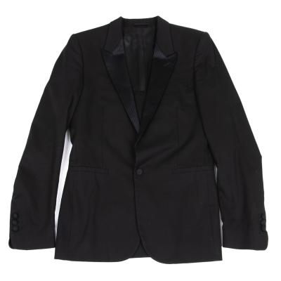 Martin Margiela 10 Striped Peaked Lapel Switching Jacket