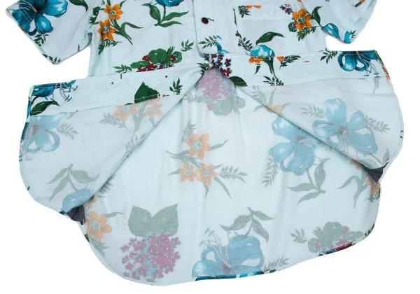 JUNYA WATANABE MAN COMME des GARCONS Floral Printed Rayon Shirt K-157537_010
