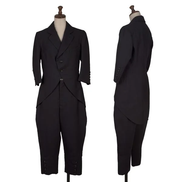COMME des GARCONS Checked Double Face Swallowtail Jacket K-157575_015
