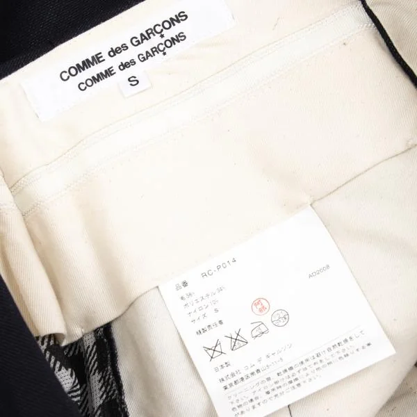 COMME des GARCONS Checked Double Face Jodhpur Pants K-157576_012