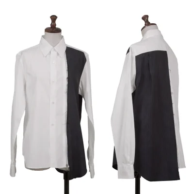 COMME des GARCONS Zip Switching Shirt