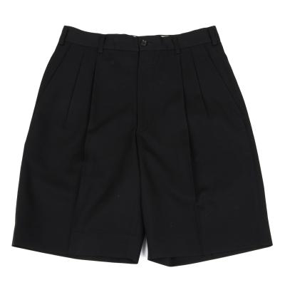 COMME des GARCONS Wool Gaba Tuck Shorts