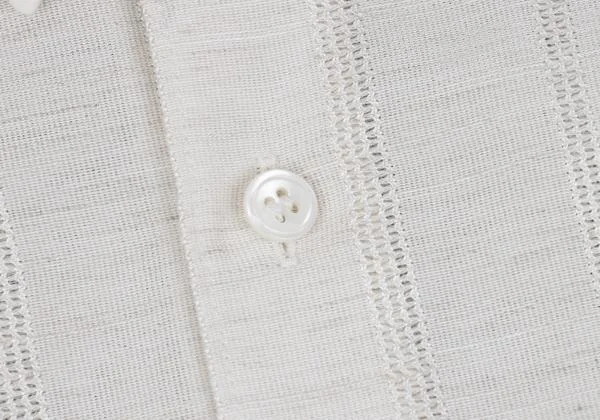 トリココムデギャルソンtricot COMME des GARCONS ラップスカート切替ストライプ織りシャツワンピース アイボリーM位 K-157594_006