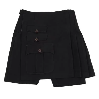 COMME des GARCONS HOMME PLUS Half Wrap Skirt Shorts