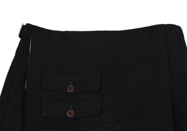 COMME des GARCONS HOMME PLUS Half Wrap Skirt Shorts K-157595_002