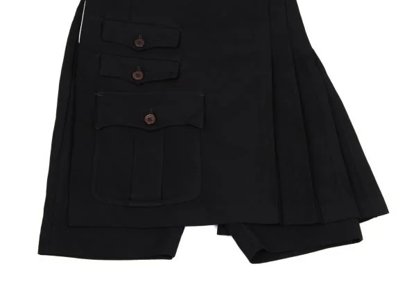 COMME des GARCONS HOMME PLUS Half Wrap Skirt Shorts K-157595_004