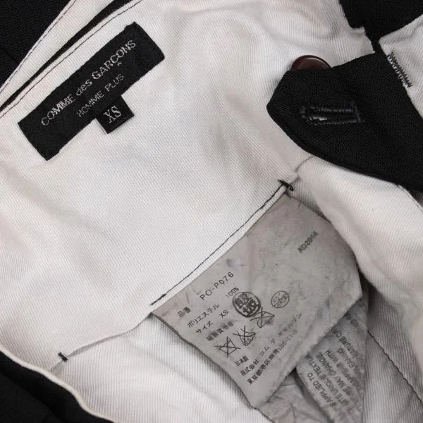 COMME des GARCONS HOMME PLUS Half Wrap Skirt Shorts K-157595_019