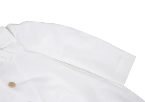 COMME des GARCONS Poly Back Frill Cutting Design Coat K-157636_008