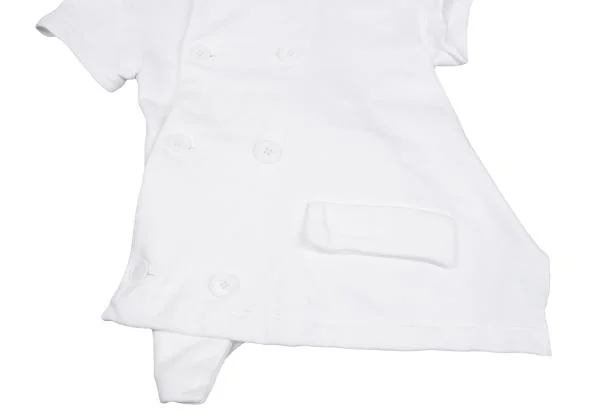 COMME des GARCONS Asymmetry Switching Sweat Short Sleeve Jacket K-157653_007