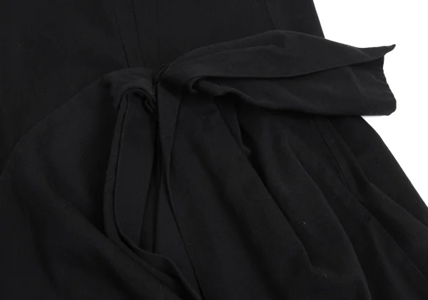 Yohji Yamamoto FEMME Cotton Tuck Drape Switching Skirt K-157723_006