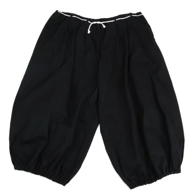 Yohji Yamamoto FEMME Cotton Gather Wide Pants