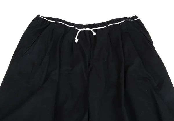 Yohji Yamamoto FEMME Cotton Gather Wide Pants K-157725_002
