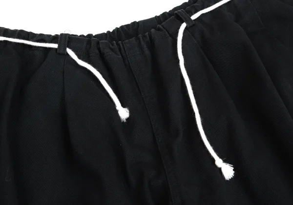 Yohji Yamamoto FEMME Cotton Gather Wide Pants K-157725_003