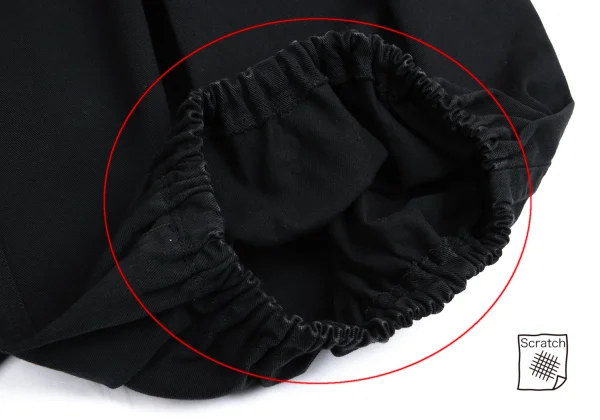 Yohji Yamamoto FEMME Cotton Gather Wide Pants K-157725_008