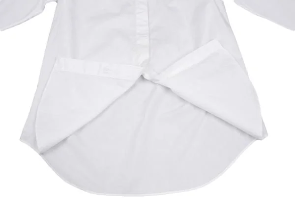 JOHN LAWRENCE SULLIVAN Cotton Fly Front Shirt K-157811_012