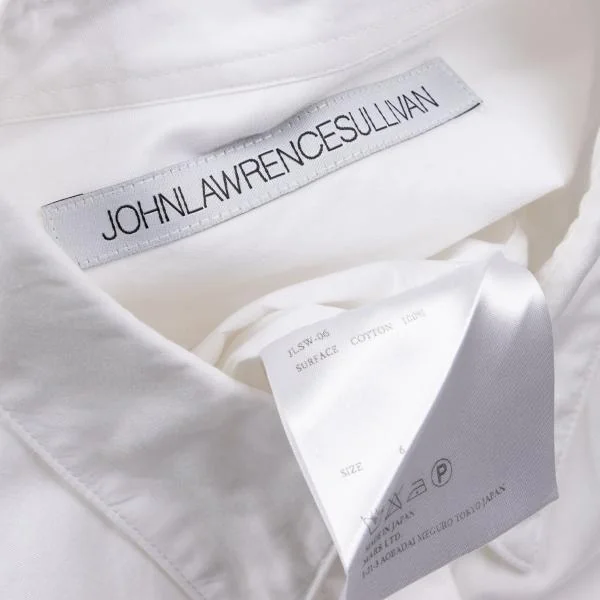 JOHN LAWRENCE SULLIVAN Cotton Fly Front Shirt K-157811_016