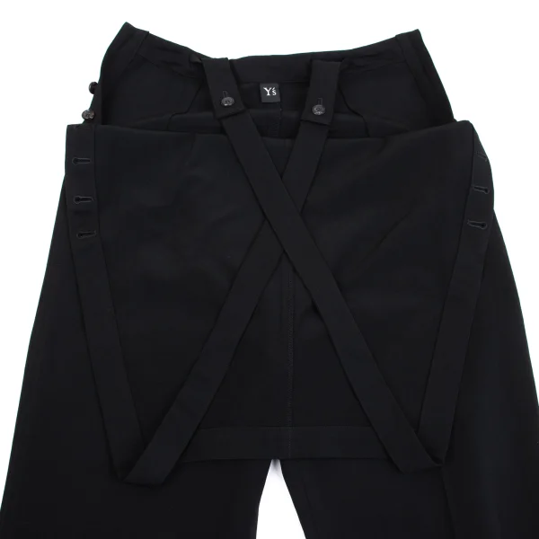 Y's Wool Gabardine Overalls K-157852_005