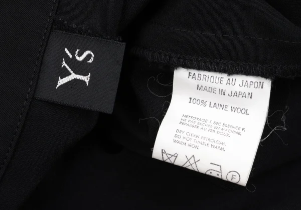 Y's Wool Gabardine Overalls K-157852_015