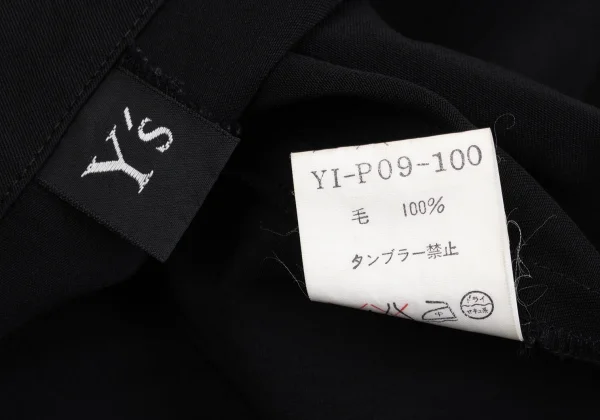 Y's Wool Gabardine Overalls K-157852_016