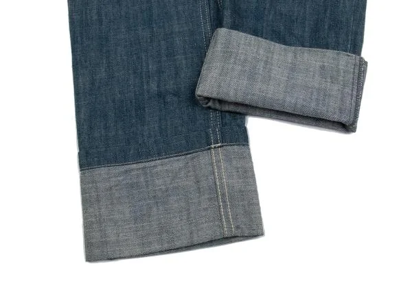 ヴィヴィアンウエストウッド レッドレーベルVivienne Westwood Red Label バックオーブ刺繍ロールアップデニムパンツ インディゴブルー1 K-157877_012