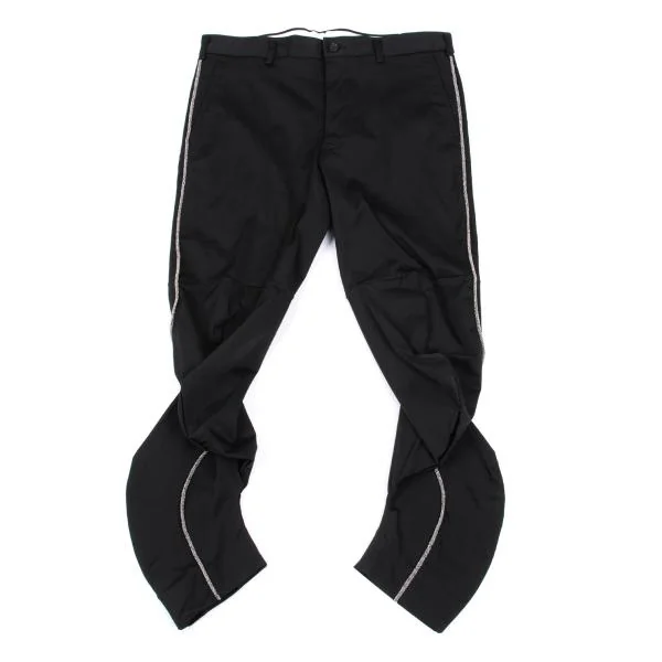 COMME des GARCONS Lame Line Curve Pants Black S K-157896_001