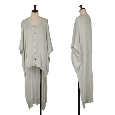 Y's Back Long Sleeveless Knit Cardigan