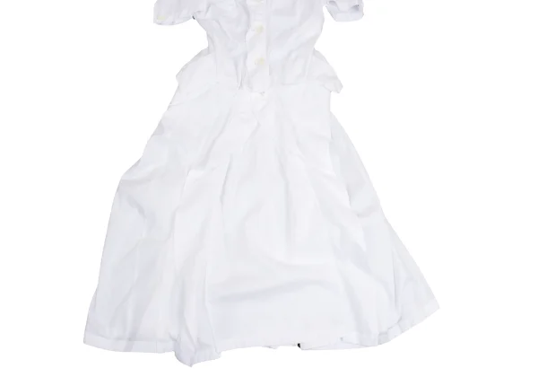JUNYA WATANABE COMME des GARCONS Cotton Switching Flare Shirt Dress K-158034_012