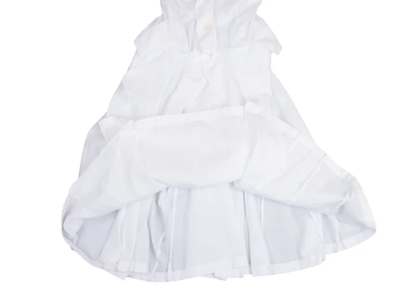 JUNYA WATANABE COMME des GARCONS Cotton Switching Flare Shirt Dress K-158034_014