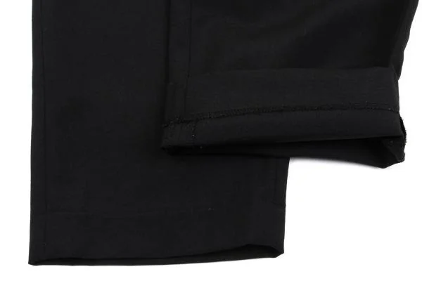 ローブドシャンブル コムデギャルソンrobe de chambre COMME des GARCONS ウールテーパードイージーパンツ 黒M K-158043_005