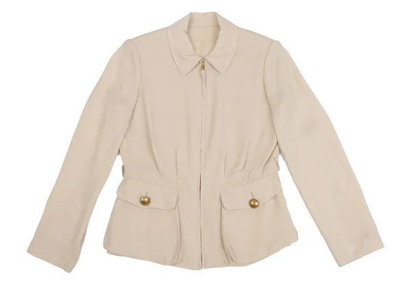 Jean Paul GAULTIER CLASSIQUE Tuck Design Zip Jacket K-158114_002