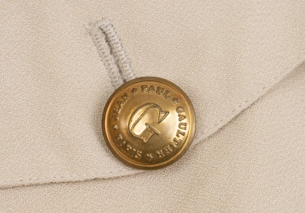 Jean Paul GAULTIER CLASSIQUE Tuck Design Zip Jacket K-158114_011