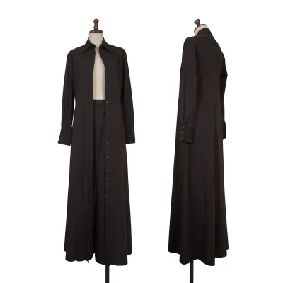 Jean Paul GAULTIER CLASSIQUE Stretch Pinstripe Shirt Dress & Pants