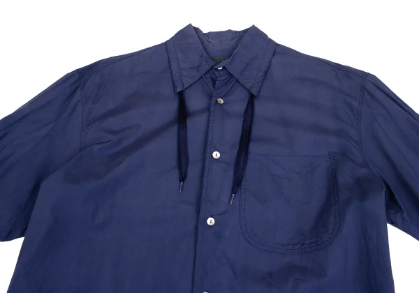 JUNIOR GAULTIER Cotton Draw code Collar Shirt K-158129_002