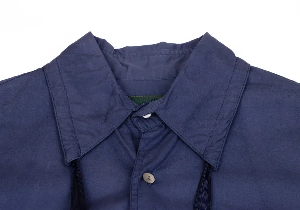 JUNIOR GAULTIER Cotton Draw code Collar Shirt K-158129_003