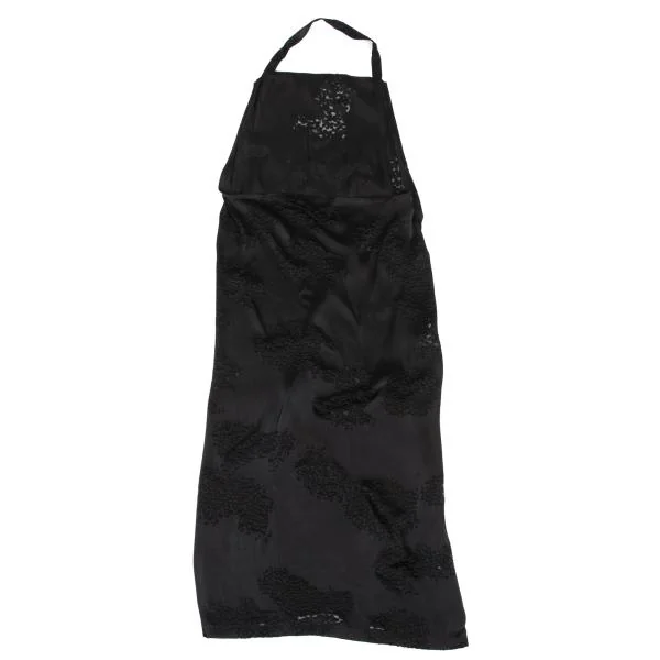 ヨウジヤマモト ファムYohji Yamamoto FEMME レーヨンシルクオパール加工アンサンブル 黒1 2 K-158151_016