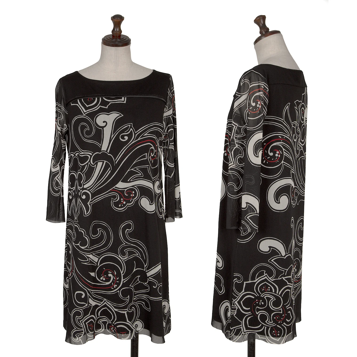 ヴィヴィアンタムチュニックワンピース ヴィヴィアンタムVIVIENNETAM グラフィックプリントパワーネット