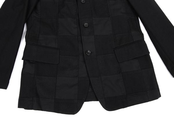 COMME des GARCONS HOMME Patchwork Wool 3B Jacket Size S(K