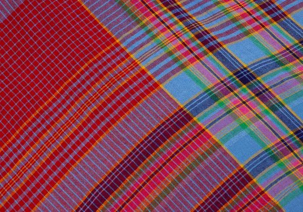 ISSEY MIYAKE HaaT Multi-color Check Striped Dropped Crotch Pants K-158475_009
