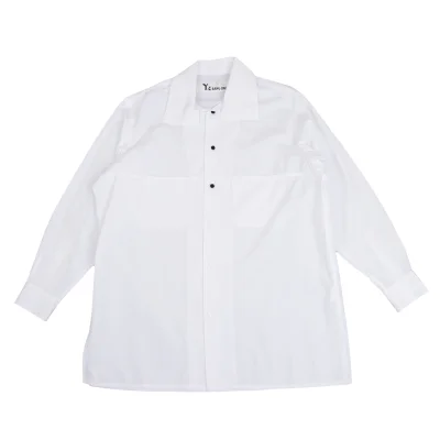 Y's BANG ON! Button Design Stand Collar Shirt