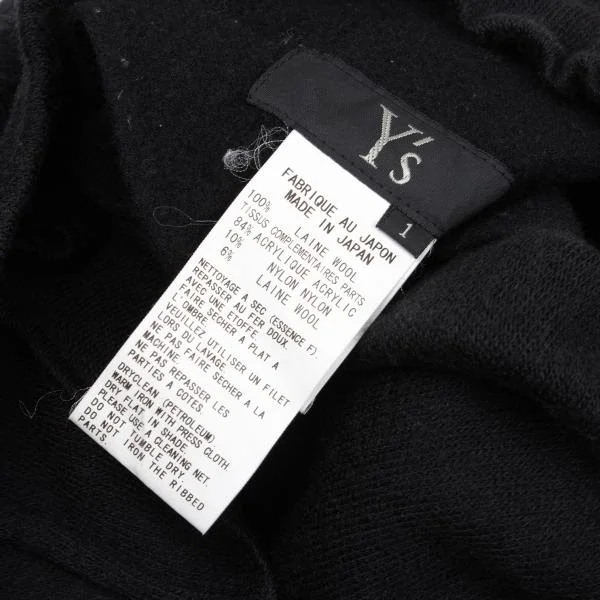 Y's Brushed Wool Ribbed Pants K-158481_013