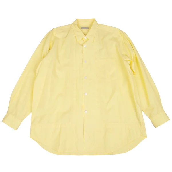 COMME des GARCONS HOMME Cotton Rayon Shirt Yellow S-M K-158489_001