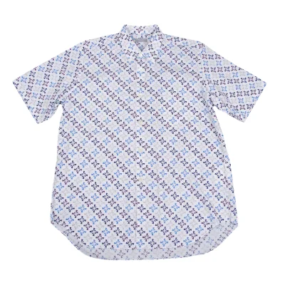 COMME des GARCONS HOMME Geometric Printed Short Sleeve Shirt