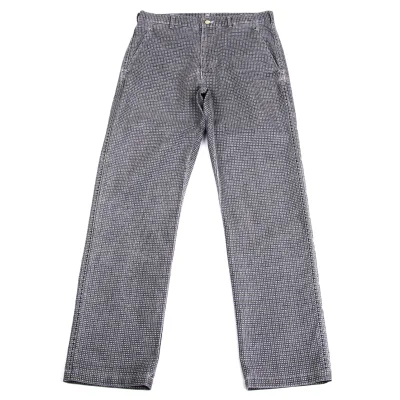COMME des GARCONS HOMME Checker Printed Nylon Pants
